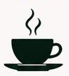 Coffee cup icon for the Café